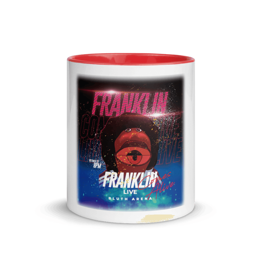 Franklin Comes Alive Live Mug with Color Inside