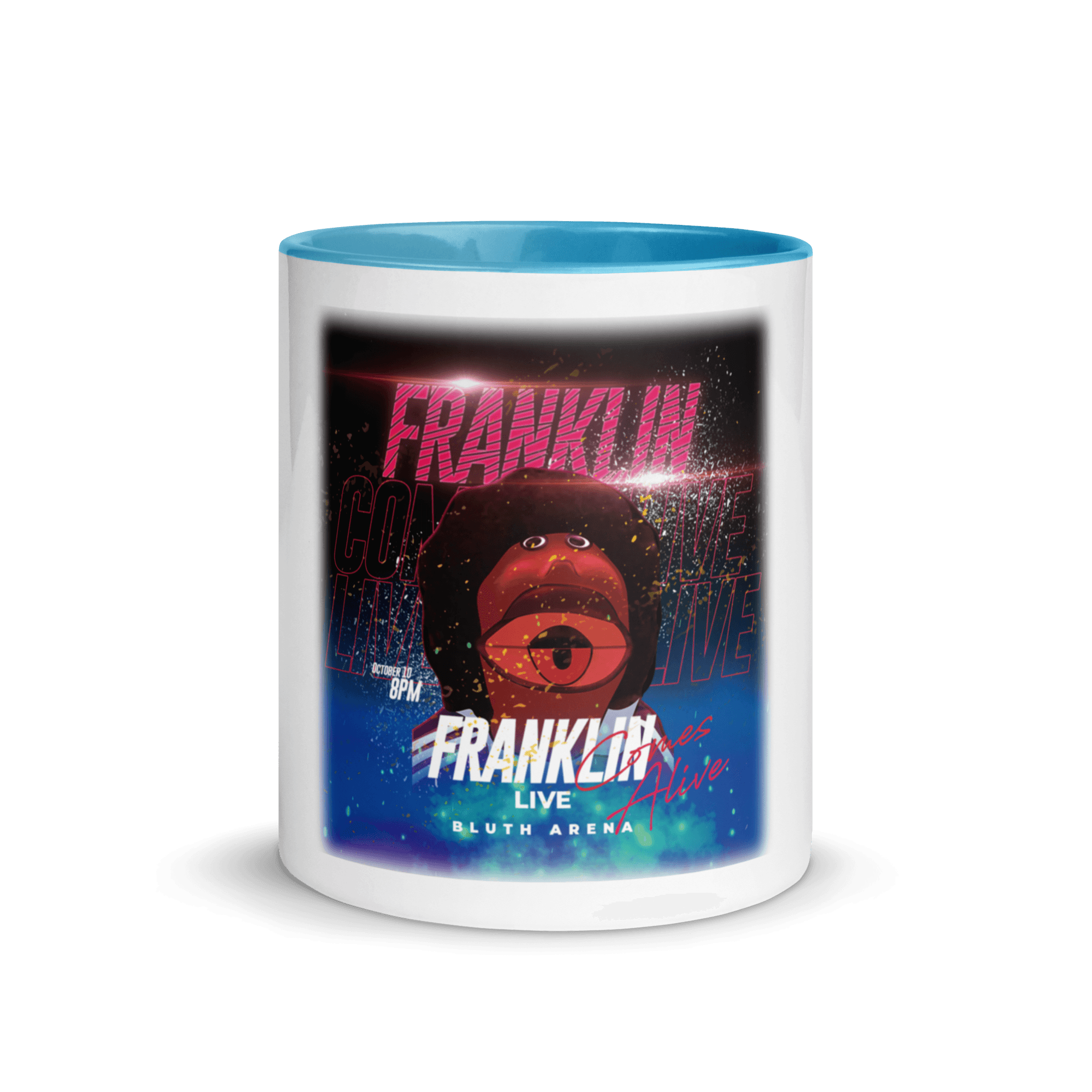 Franklin Comes Alive Live Mug with Color Inside