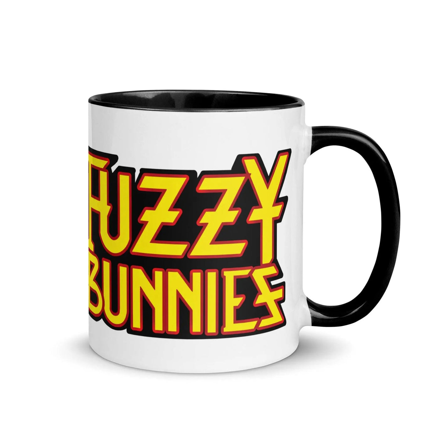 Fuzzy Bunnies Mug with Color Inside VAWDesigns
