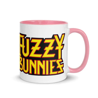 Fuzzy Bunnies Mug with Color Inside VAWDesigns
