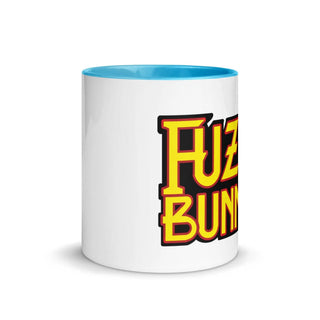 Fuzzy Bunnies Mug with Color Inside VAWDesigns