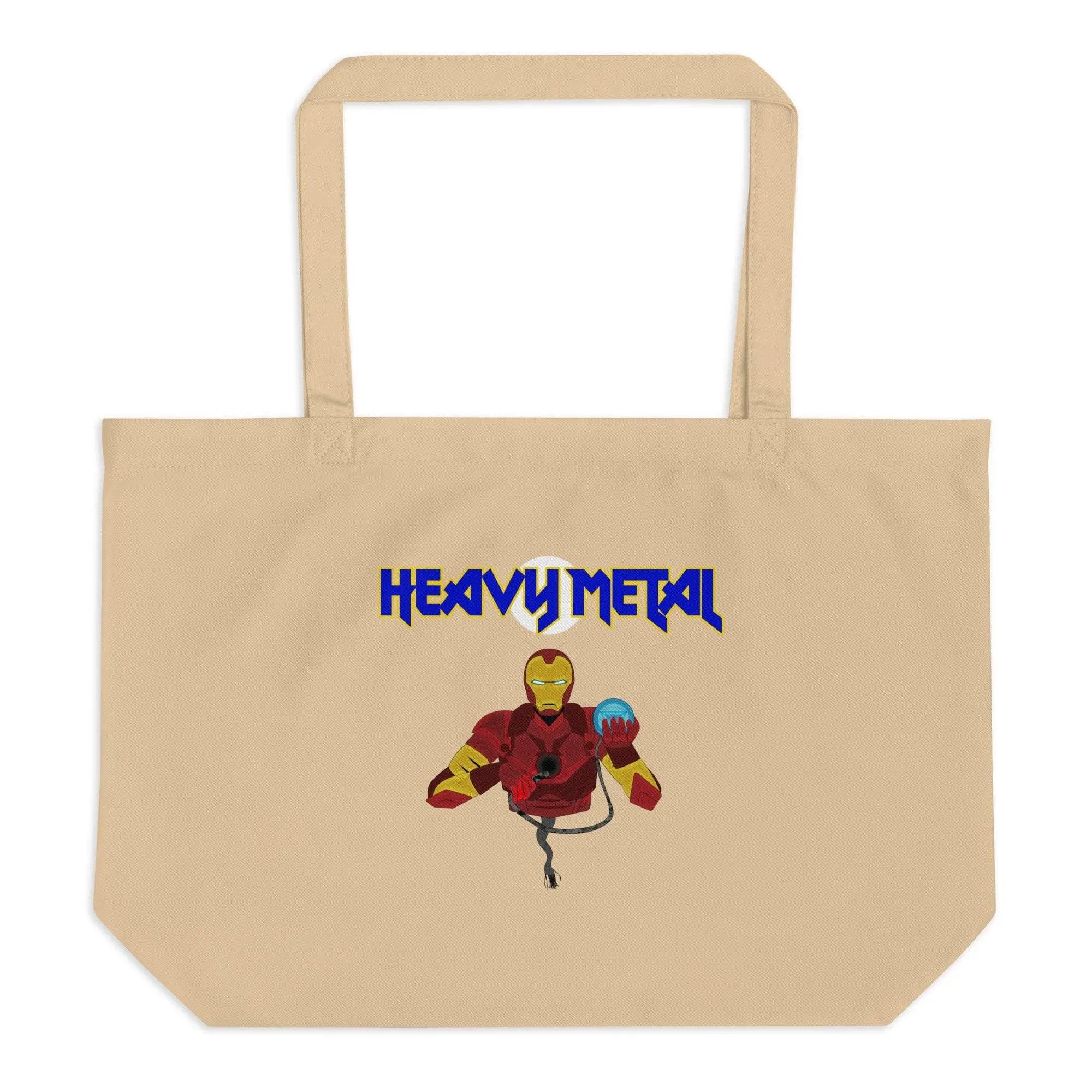 Heavy Metal Large organic tote bag