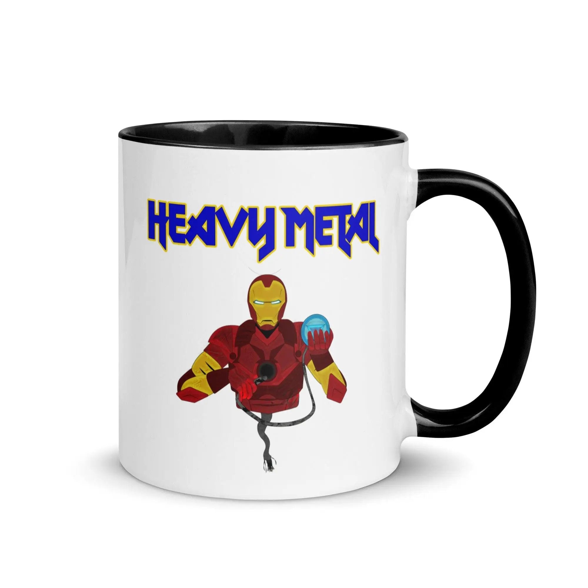 Heavy Metal Mug with Color Inside VAWDesigns