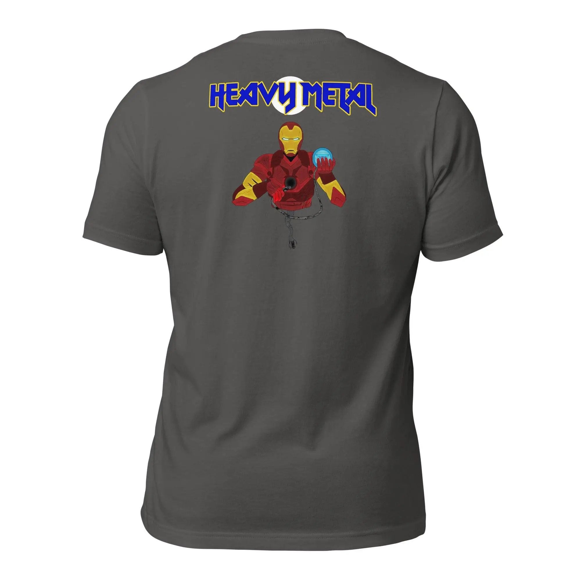 Heavy Metal Unisex t-shirt (BACK)