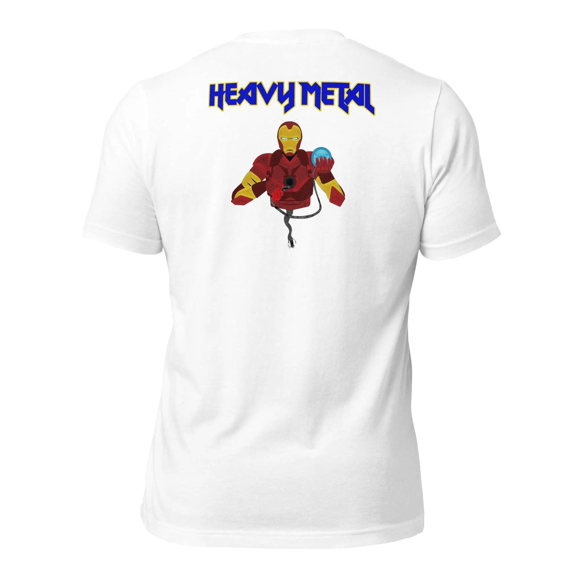 Heavy Metal Unisex t-shirt (BACK) VAWDesigns