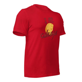 I Ate Cheese! Unisex t-shirt VAWDesigns