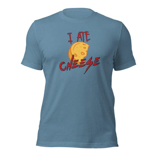 I Ate Cheese! Unisex t-shirt VAWDesigns