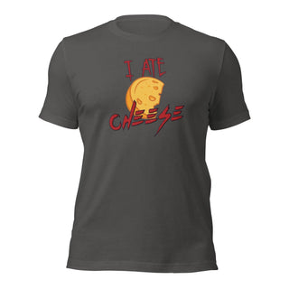 I Ate Cheese! Unisex t-shirt VAWDesigns