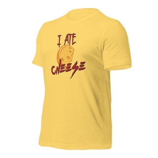 I Ate Cheese! Unisex t-shirt VAWDesigns