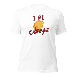 I Ate Cheese! Unisex t-shirt VAWDesigns