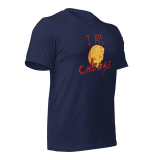 I Ate Cheese! Unisex t-shirt VAWDesigns