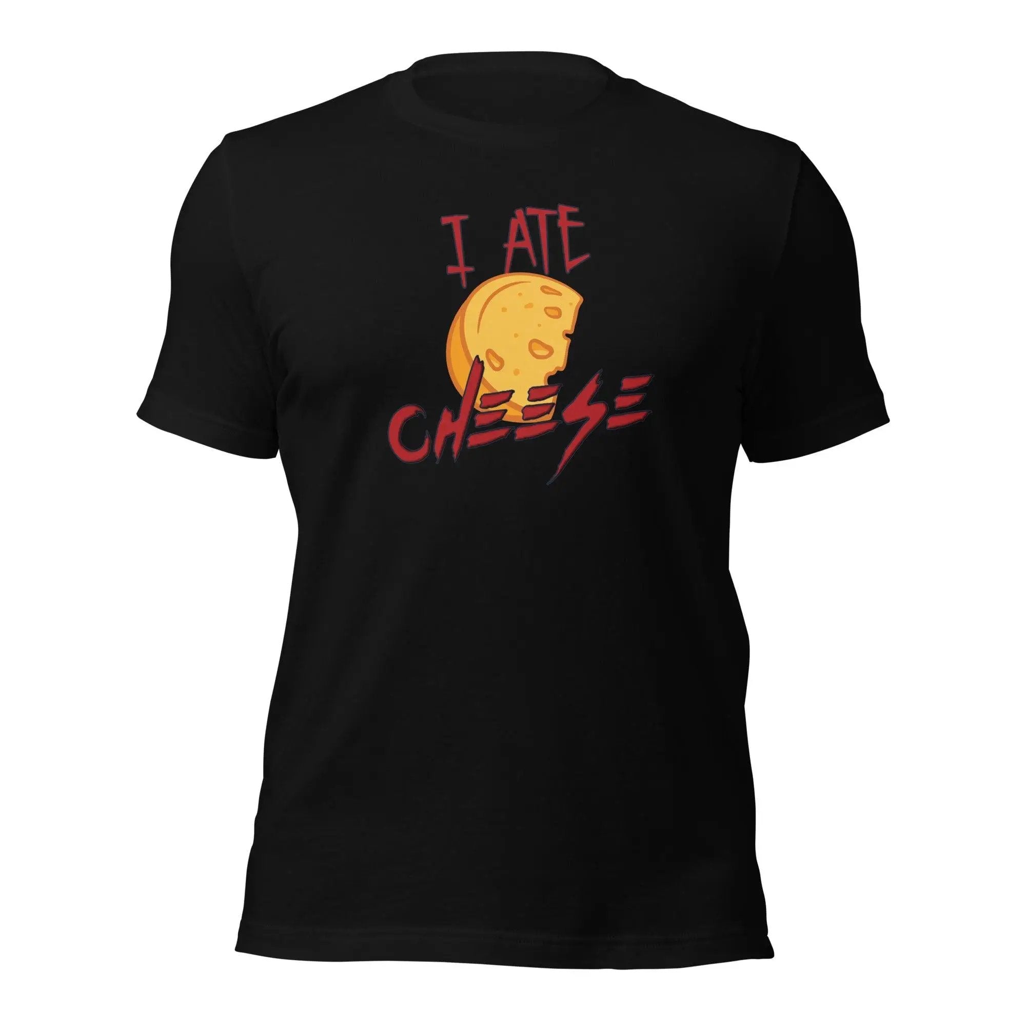 I Ate Cheese! Unisex t-shirt VAWDesigns