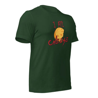 I Ate Cheese! Unisex t-shirt VAWDesigns
