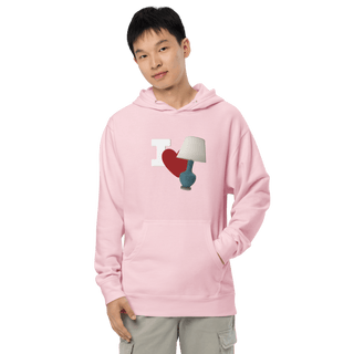 I Love Lamp Unisex Hoodie VAWDesigns
