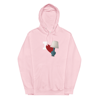 I Love Lamp Unisex Hoodie VAWDesigns
