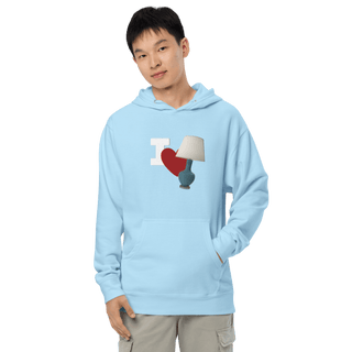 I Love Lamp Unisex Hoodie VAWDesigns