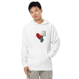 I Love Lamp Unisex Hoodie VAWDesigns