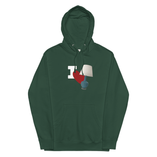 I Love Lamp Unisex Hoodie