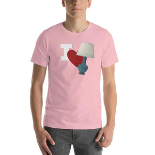 I Love Lamp Unisex t-shirt VAWDesigns