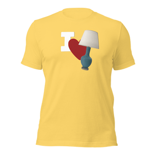 I Love Lamp Unisex t-shirt