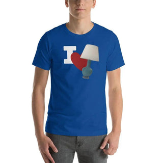 I Love Lamp Unisex t-shirt VAWDesigns