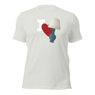 I Love Lamp Unisex t-shirt VAWDesigns