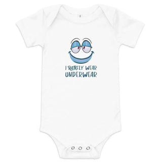 I Rarely Wear Underwear Baby Onesie VAWDesigns