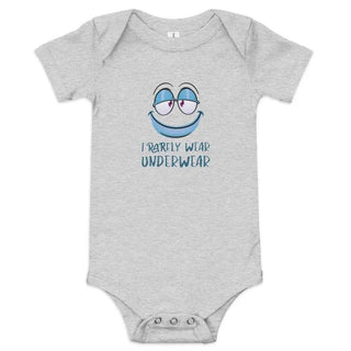 I Rarely Wear Underwear Baby Onesie VAWDesigns