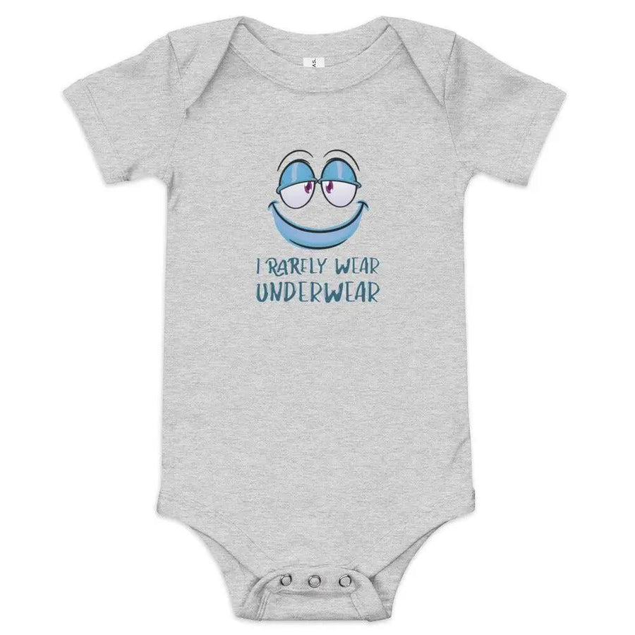 I Rarely Wear Underwear Baby Onesie