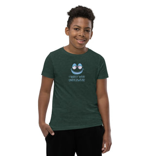I Rarely Wear Underwear Youth Short Sleeve T-Shirt VAWDesigns