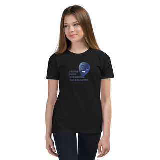 I Suffer From Occasional Gas and Bloating Youth T-Shirt VAWDesigns