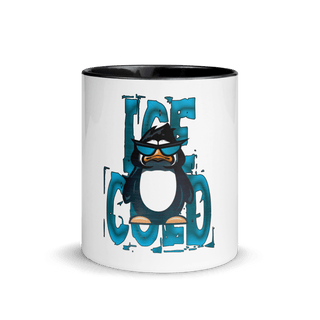 Ice Cold Mug with Color Inside VAWDesigns