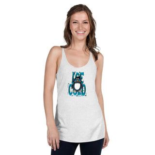 Ice Cold Women's Racerback Tank VAWDesigns
