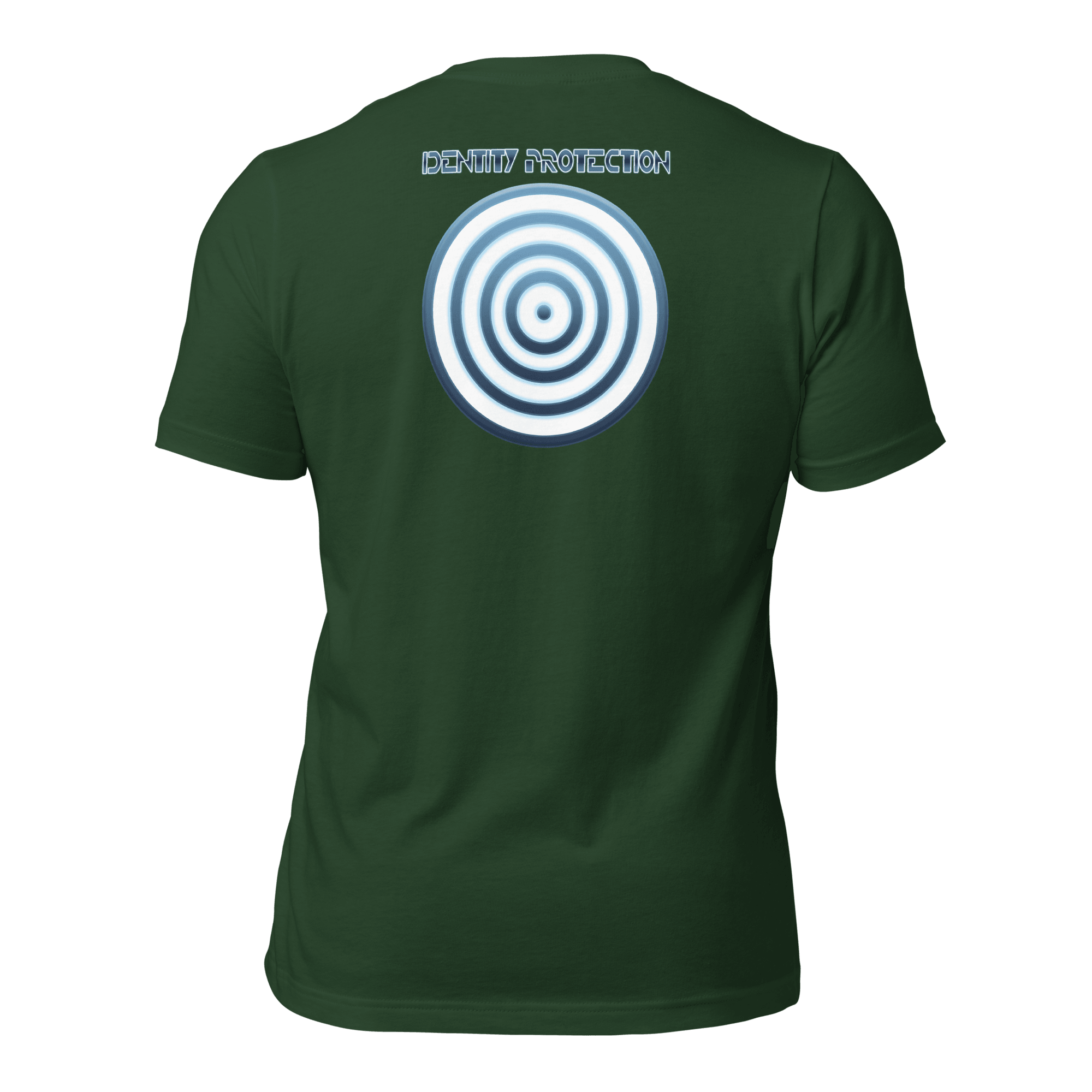 Identity Protection Unisex t-shirt (BACK)
