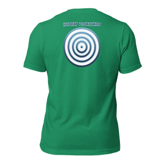 Identity Protection Unisex t-shirt (BACK) VAWDesigns