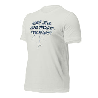 Insanity Laughs Unisex t-shirt VAWDesigns