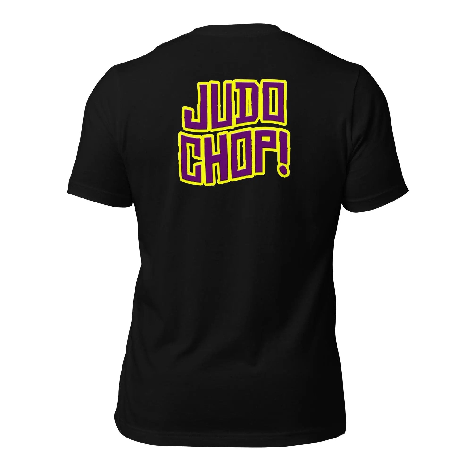 Judo Chop! Unisex t-shirt (BACK) VAWDesigns