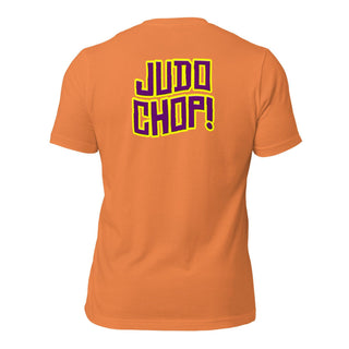 Judo Chop! Unisex t-shirt (BACK) VAWDesigns