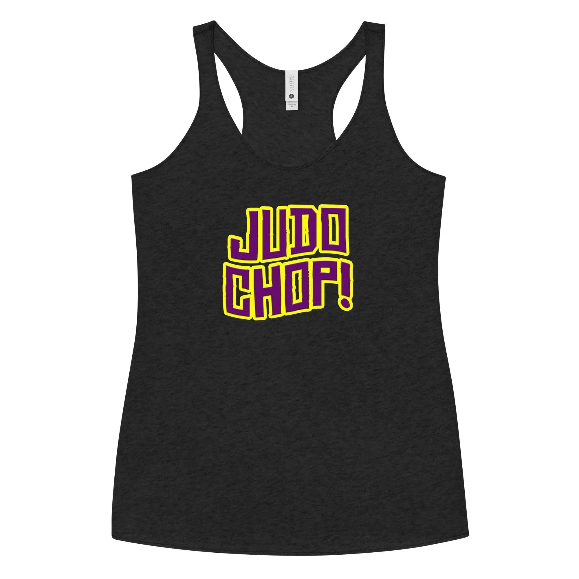 Judo Chop! Women's Racerback Tank VAWDesigns