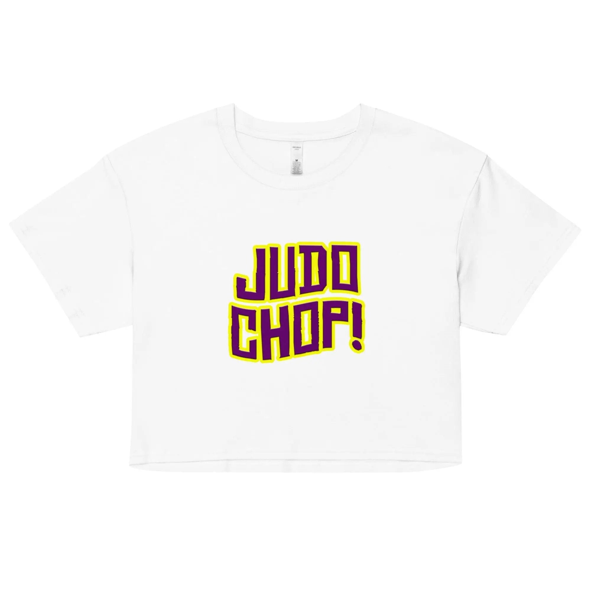 Judo Chop! Women’s crop top VAWDesigns