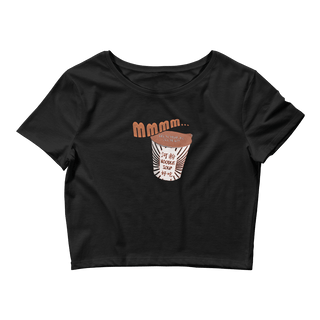MMMM Noodle Soup Women’s Crop Tee VAWDesigns