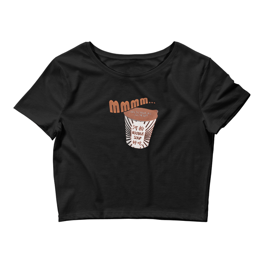 MMMM Noodle Soup Women’s Crop Tee