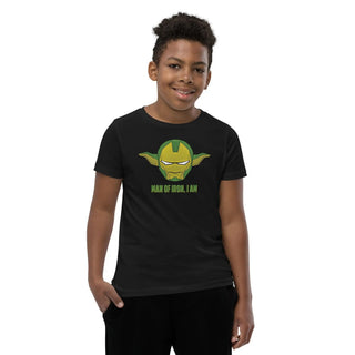 Man Of Iron, I Am Youth Short Sleeve T-Shirt VAWDesigns