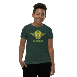 Man Of Iron, I Am Youth Short Sleeve T-Shirt VAWDesigns