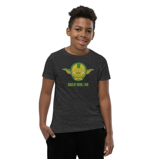 Man Of Iron, I Am Youth Short Sleeve T-Shirt VAWDesigns