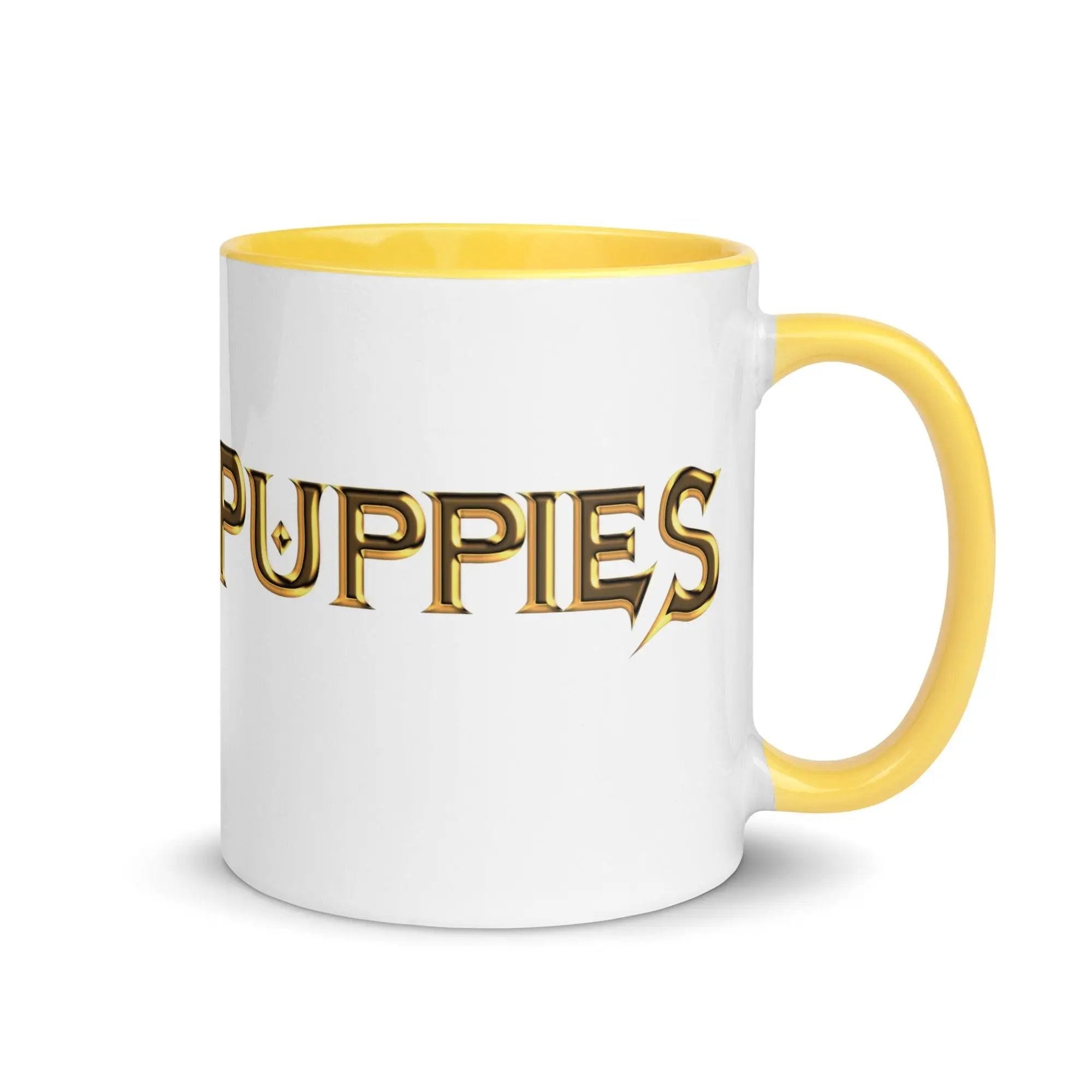 Mega-Puppies Mug with Color Inside