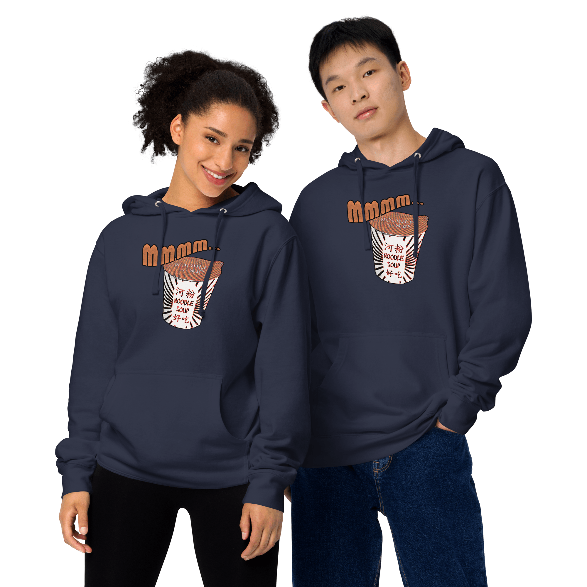 Mmm, Noodle Soup Unisex midweight hoodie