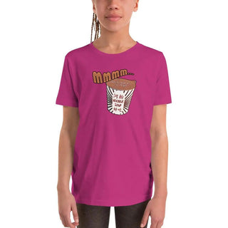 Mmm, Noodle Soup Youth Short Sleeve T-Shirt VAWDesigns