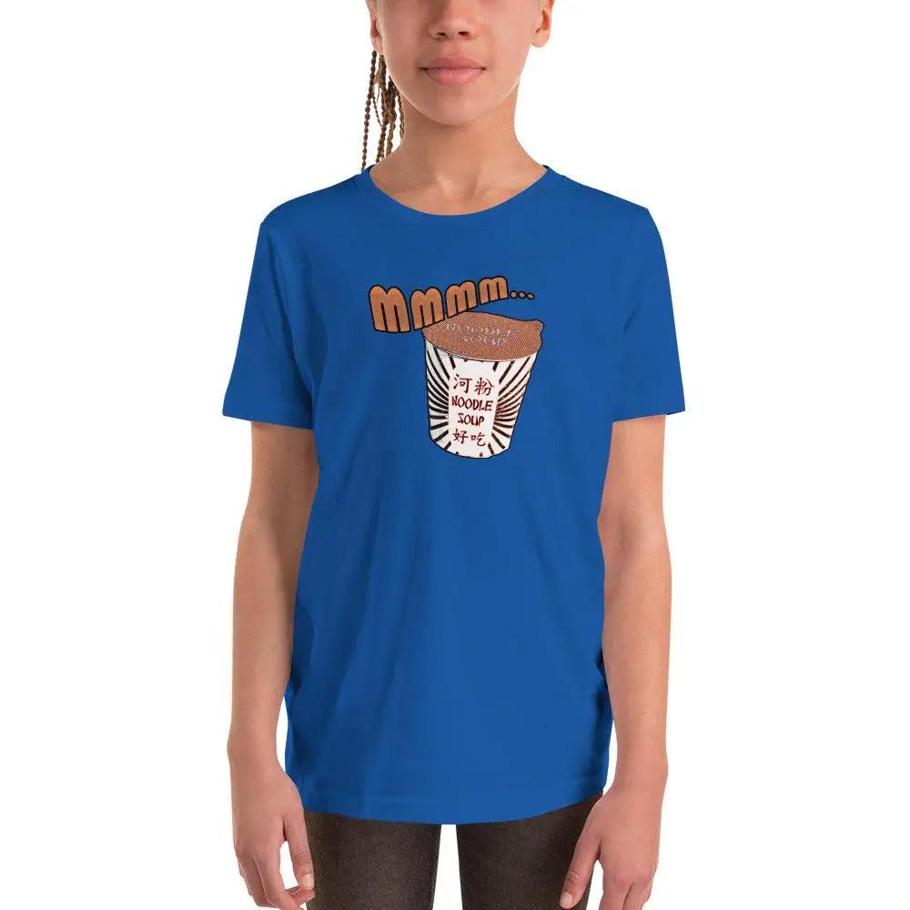 Mmm, Noodle Soup Youth Short Sleeve T-Shirt