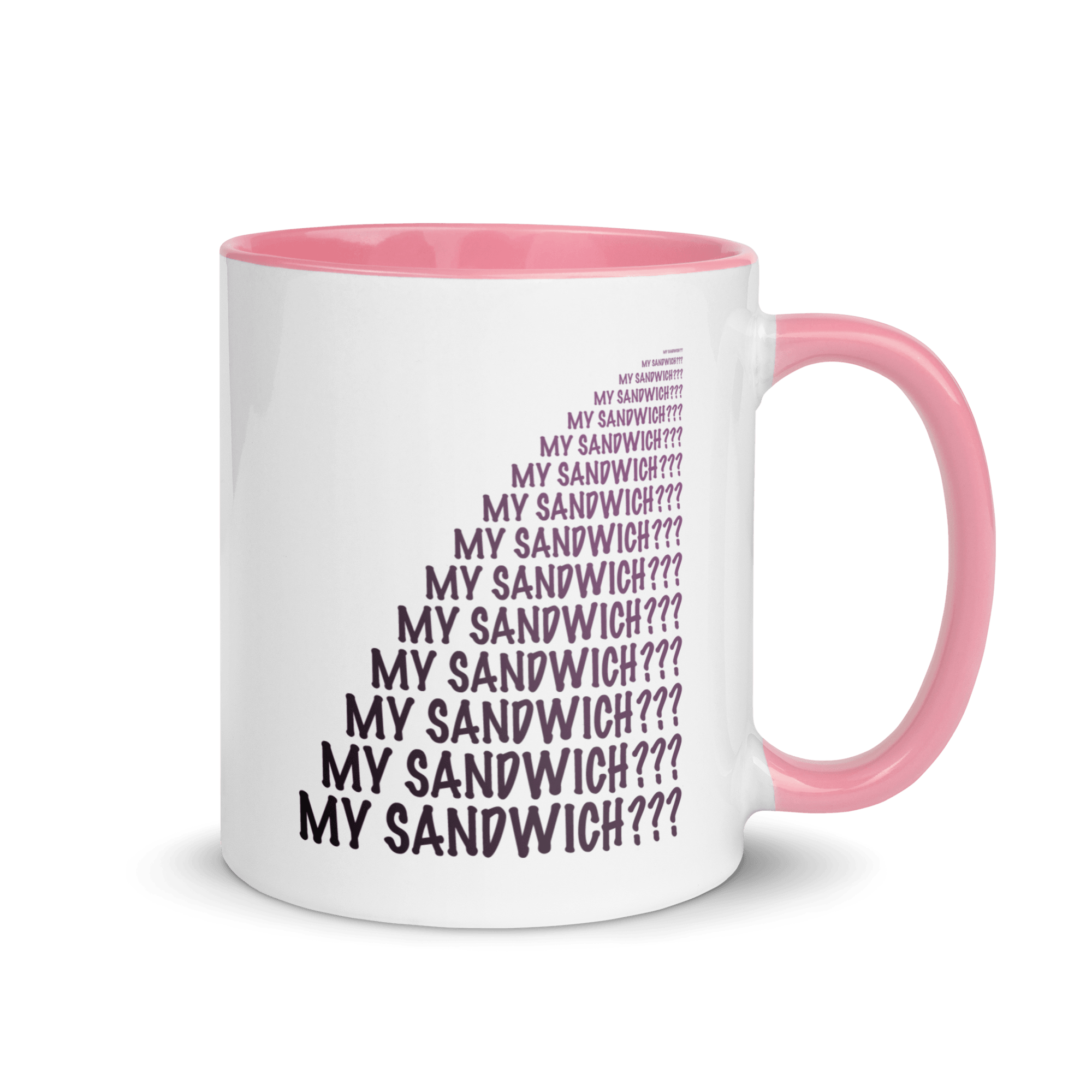 My Sandwich? Mug with Color Inside